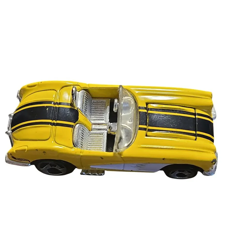 Hotwheels - 58 Corvette - Yellow Circa 1994 Excellent Condition.